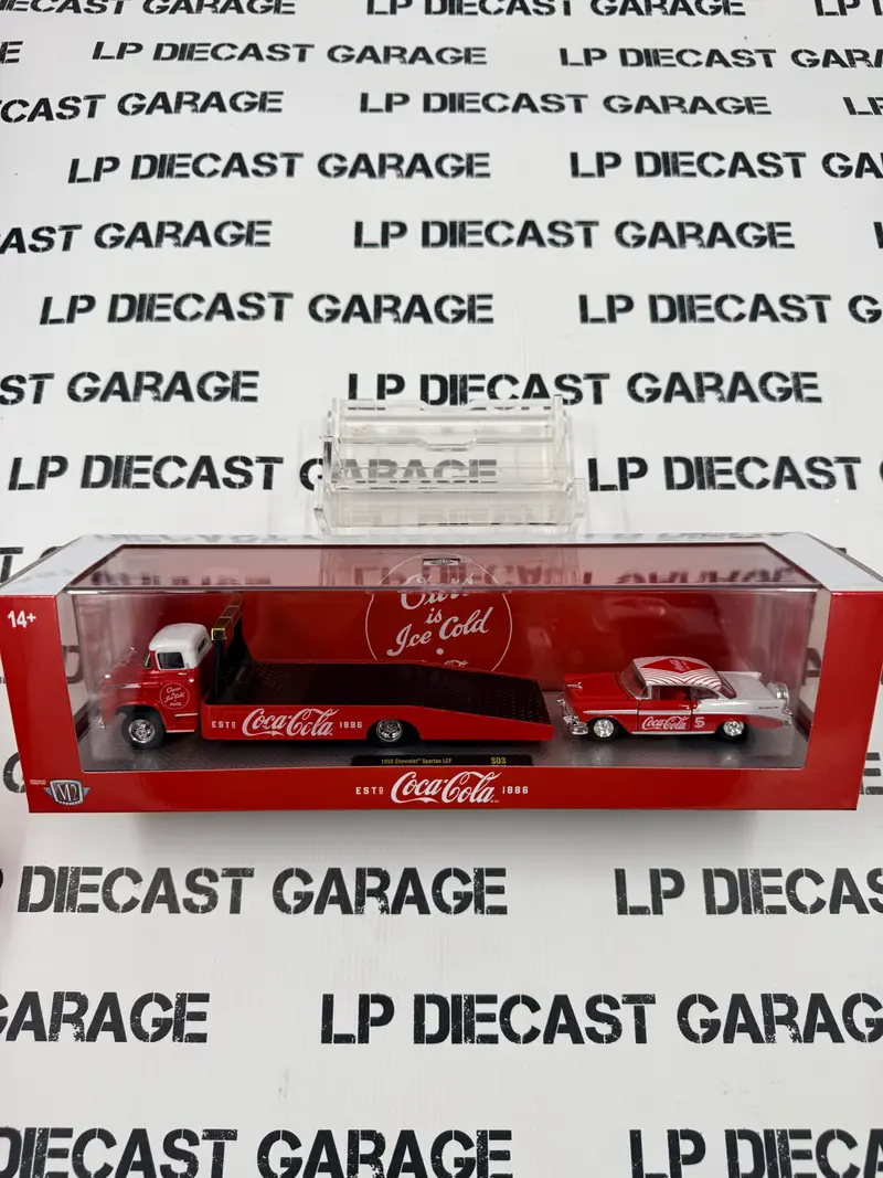 M2 Haulers 1958 Chevy Spartan LCF & 1956 Bel Air Coca Cola 1
