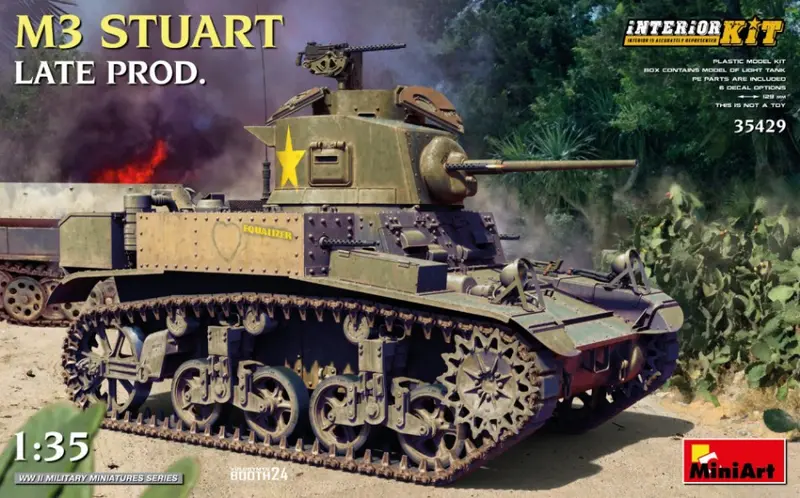 M3 STUART LATE PROD.INTERIOR KIT 1