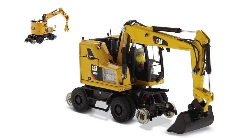 M323F RAILROAD WHEELED EXCAVATOR 1