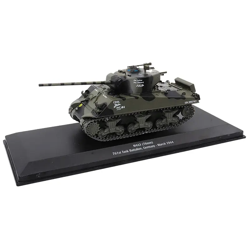 M4A3 (76mm) Tank "Julia" "U.S.A. 761st Tank Battalion Germany March 1944" 1/43 Diecast Model by AFVs of WWII