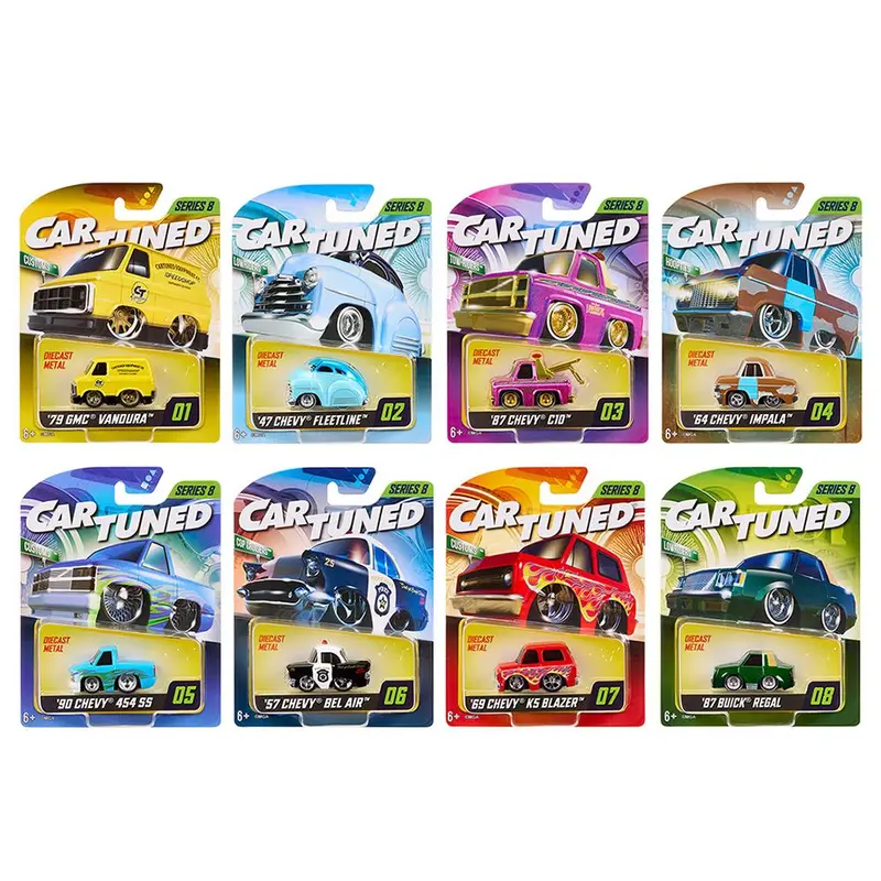 "Mainline" 2025 Series 8 Set of 8 Pieces Diecast Model Cars by CarTuned
