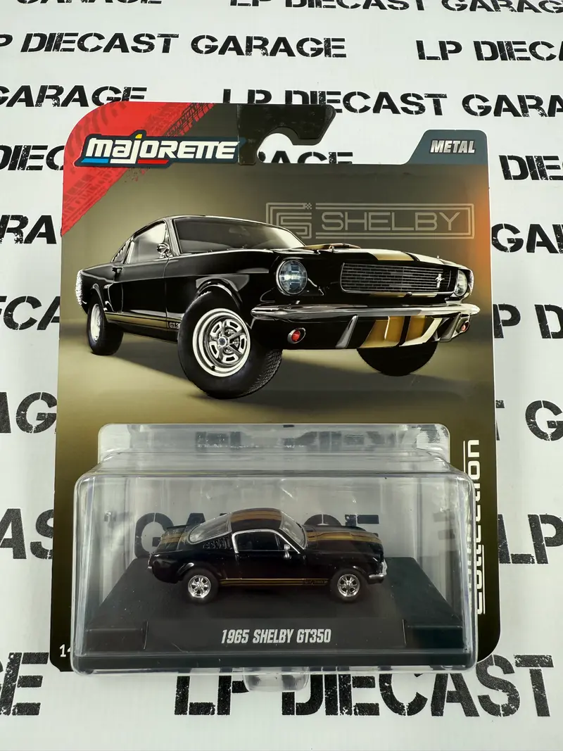 MAJORETTE 1965 Ford Mustang Shelby GT350 Black Gold 1