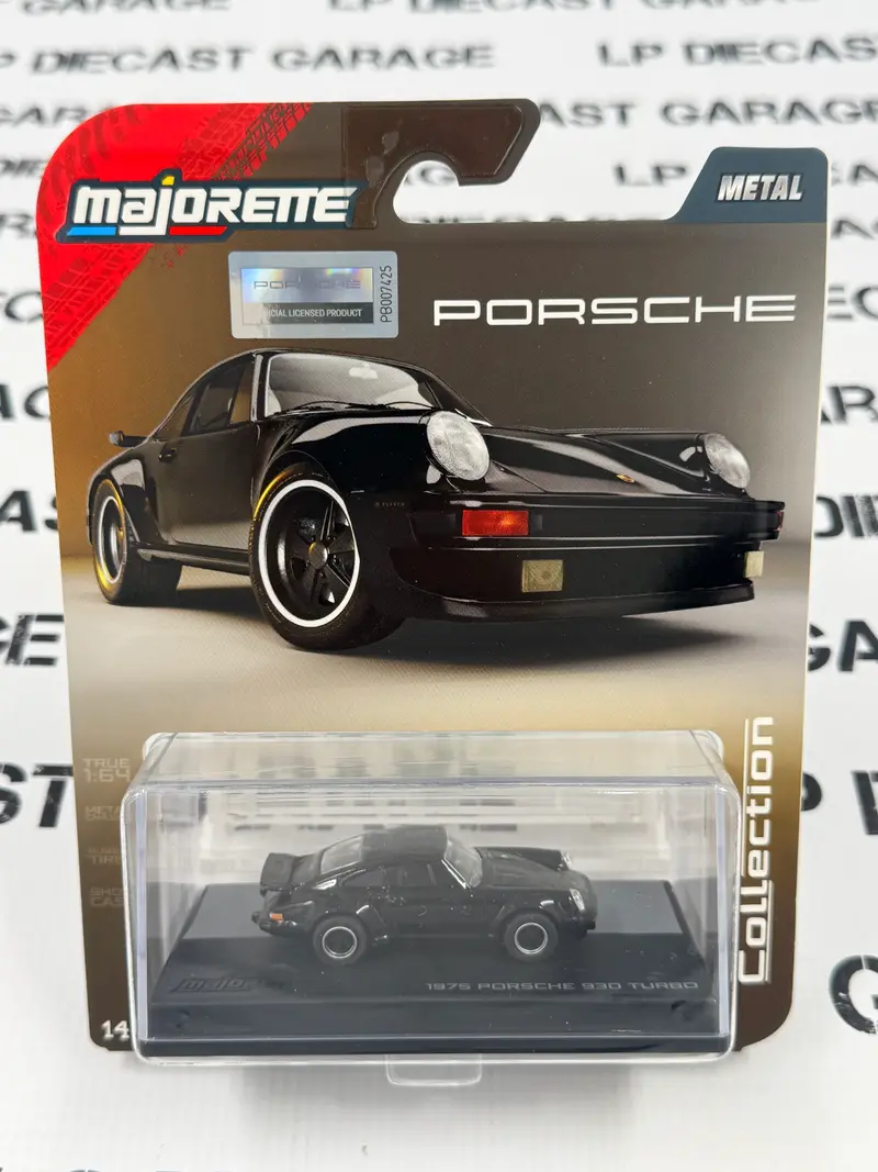 MAJORETTE 1975 Porsche 930 Turbo Black 1
