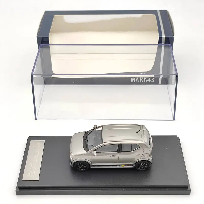 Mark43 1/43 ALTO Works HA36S Silver PM4360WS Resin Model Car Limited Collection Auto Gift