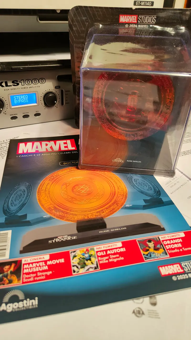 Marvel Movie Museum . Doctor strange Scudi runici uscita numero 23 Nuovo
