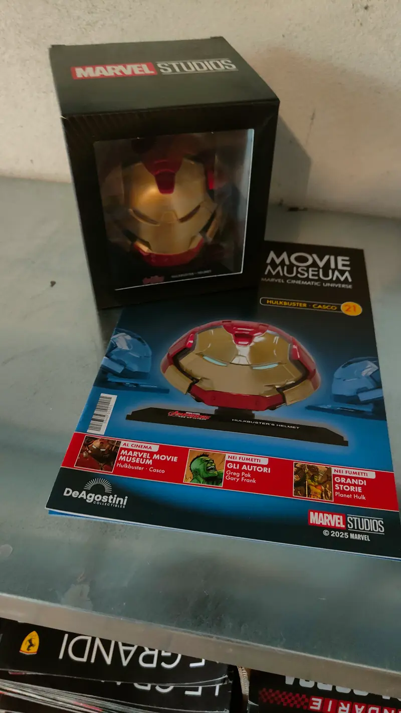 Marvel Movie Museum - HULK BUSTER CASCO - uscita n. 21   Nuovo