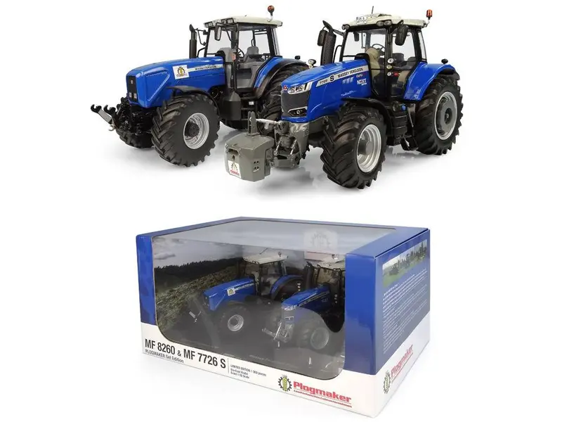 Massey Ferguson Plogmaker Set MF 8260 and MF 7726S Tractors 1