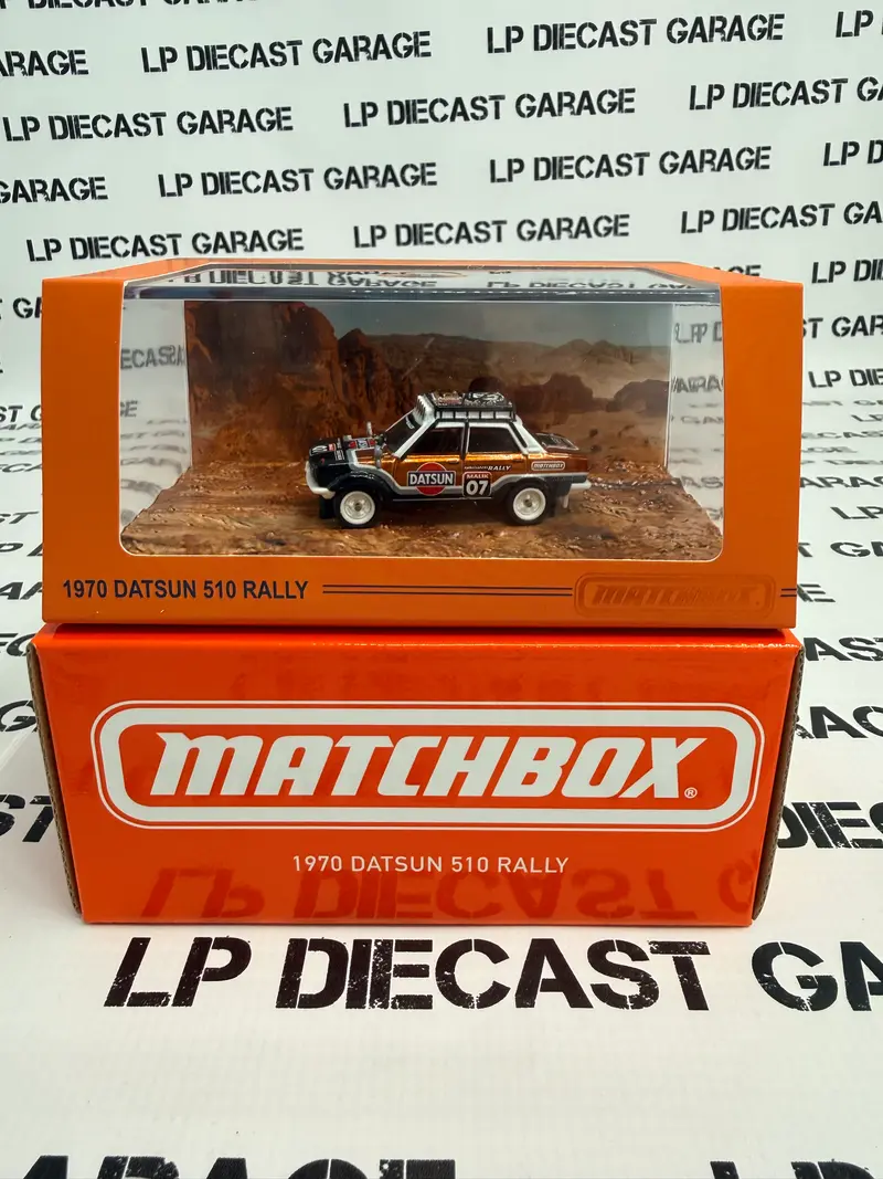 MATCHBOX 1970 Datsun 510 Rally Car Collectors Edition 1