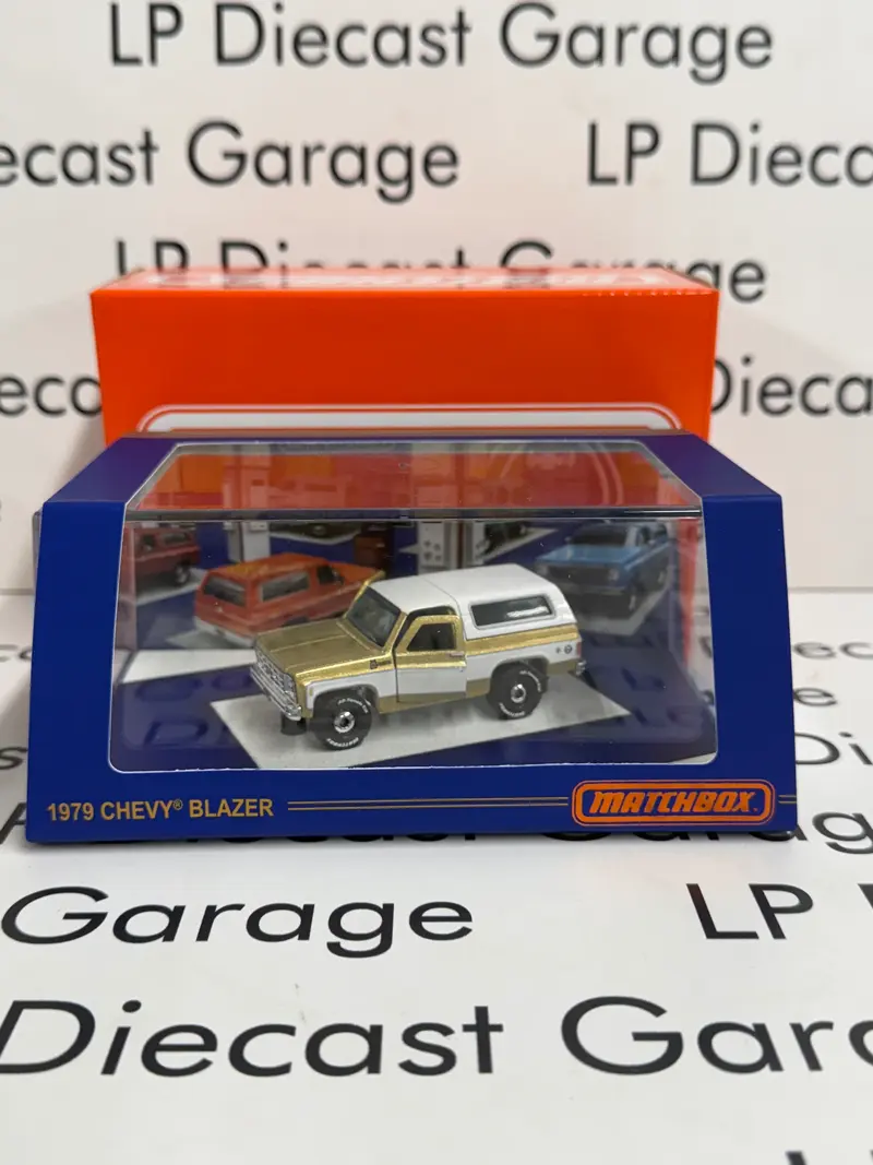 MATCHBOX 1979 Chevy Blazer Gold w/ White Stripe Collectors Edition 1