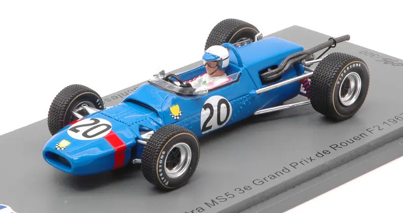 MATRA MS5 N.20 3e GP DE ROUEN F2 1967 JO SCHLESSER 1