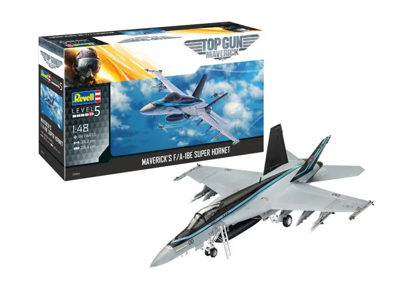 MAVERICK'S F/A-18E SUPER HORNET TOP GUN MOVIE KIT 1