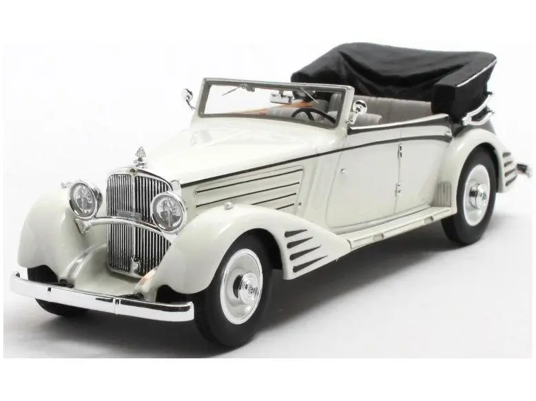 Maybach Zeppelin DS8 White 4-Door Cabriolet by Spohn 1934 1