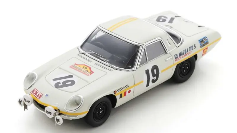 MAZDA 110S N.19 84 H NURBURGRING 1968 DERNIER-DEPREZ-ACKEMANS 1