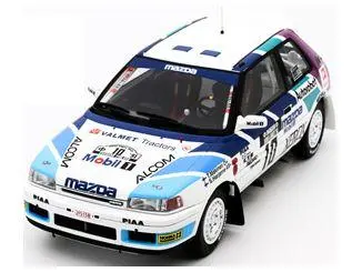 Mazda 323 GTX GR.A #10 T. Makinen 1000 Lakes Rally 1991 1