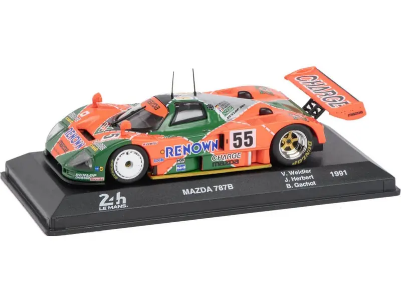 Mazda 787B #55 Weider Herbert Gachot 24H Le Mans 1991 1