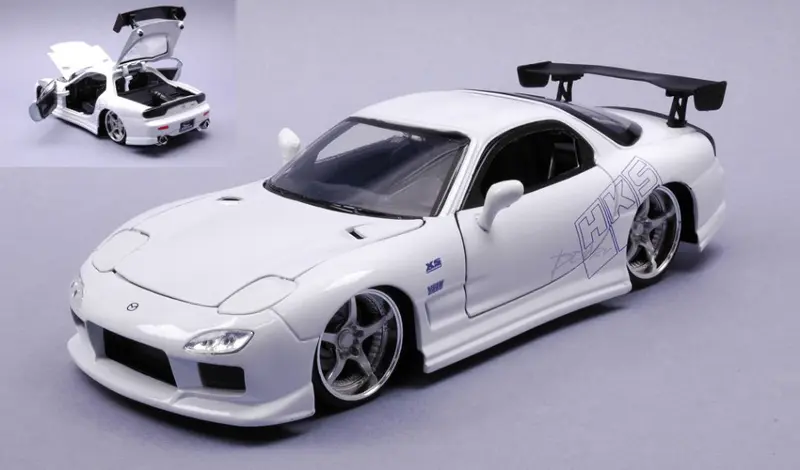 MAZDA RX-7 "FAST AND FURIOUS" 1993 WHITE 1