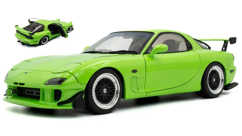 MAZDA RX7 FD3RS SOLIDOWORKS 1999 NEON GREEN 1