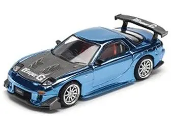 Mazda RX7 RE-Amemiya Widebody Blue Chrome 1