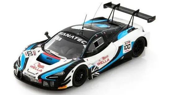 MC LAREN 720S GT3 N.100 3rd PRO-AM CLASS 24 H SPA 2024 BUNCOMBE-CAYGILL- - Spark Model - SB816