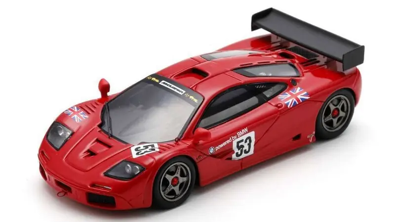 MC LAREN F1 GTR N.53 PREQUALIF.LE MANS 1996 BRABHAM-DELETR.-GIROIX 1