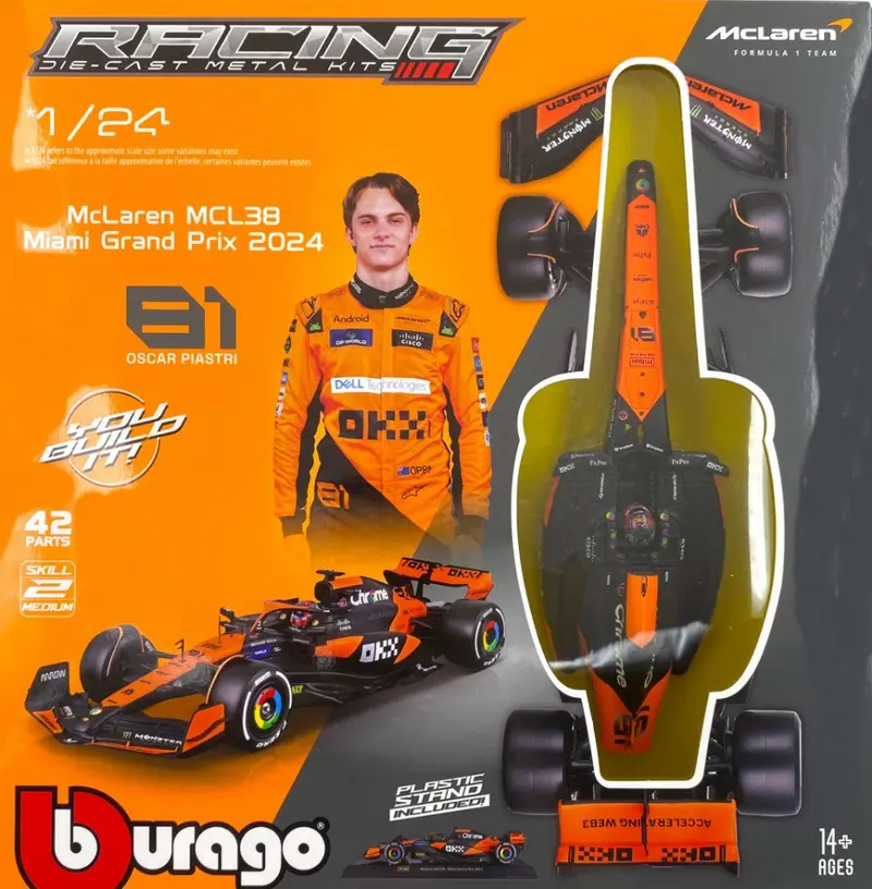 MC LAREN MCL38 N.81 OSCAR PIASTRI 2024 KIT 1