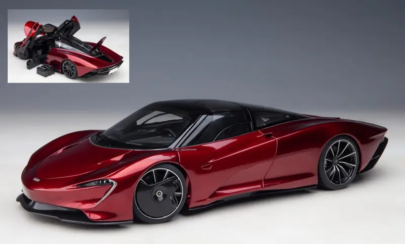 MC LAREN SPEEDTAIL 2020 VOLCANO RED 1