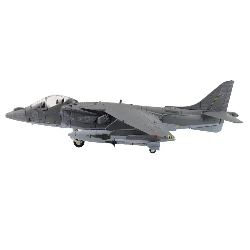 McDonnell Douglas AV-8B Plus Harrier II Aircraft "163879 VMA-211" (2013) United States Marine Corps "Air Power Series" 1/72 Diecast Model by Hobby Master
