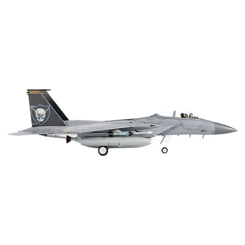 McDonnell Douglas F-15C Eagle Fighter Aircraft "493rd Fighter Squadron Grim Reapers 45th Anniversary Edition" (2022) United States Air Force 1/72 Diecast Model by JC Wings