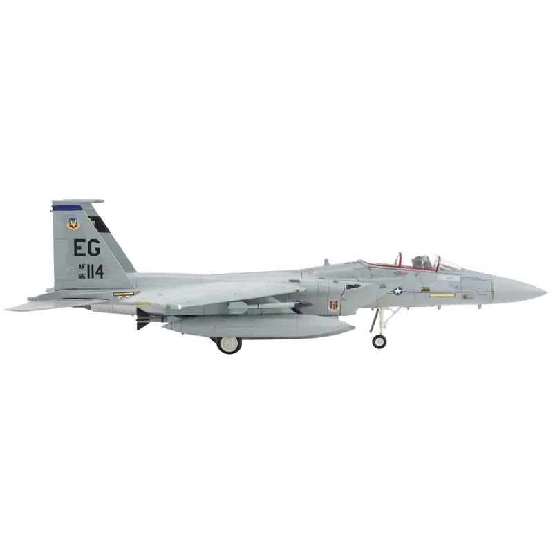 McDonnell Douglas F-15C Eagle Fighter Aircraft "58th Tactical Fighter Squadron Eglin Air Force Base Florida" (1991) United States Air Force "Air Power Series" 1/72 Diecast Model by Hobby Master