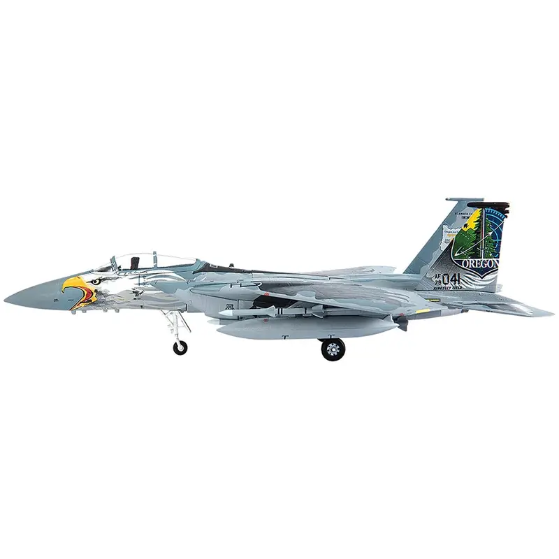 McDonnell Douglas F-15C Eagle Fighter Aircraft US Air Forces "Oregon Air National Guard 173rd Fighter Wing" (2016) Limited Edition to 500 pieces Worldwide 1/144 Diecast Model by JC Wings
