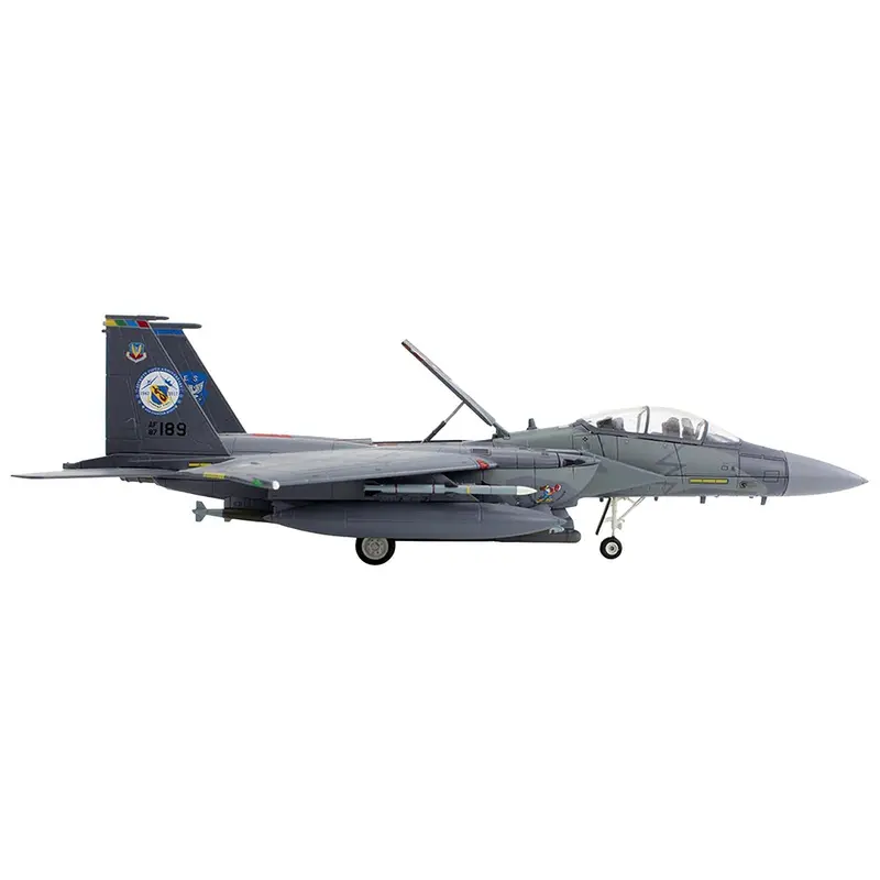 McDonnell Douglas F-15E Strike Eagle Fighter Aircraft "4th FW 75th Anniversary Seymour Johnson AFB" (2018) United States Air Force "Air Power Series" 1/72 Diecast Model by Hobby Master