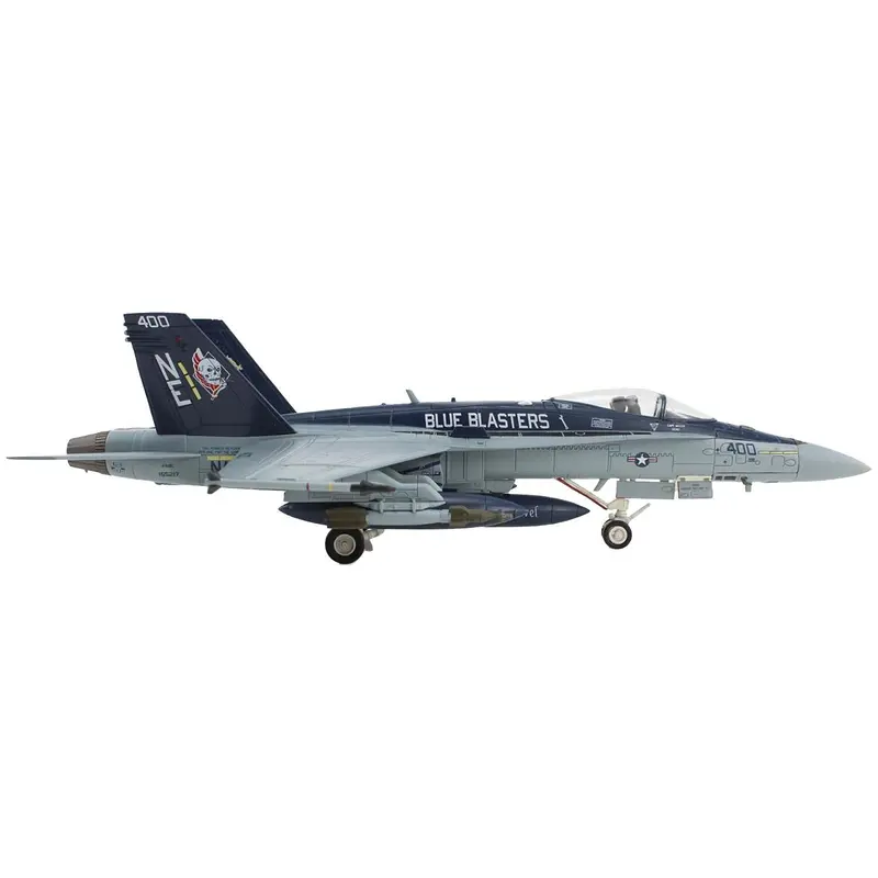 McDonnell Douglas F/A-18C Hornet Aircraft "NE400 VFA-34 Blue Blasters" (2015) United States Navy "Air Power Series" 1/72 Diecast Model by Hobby Master