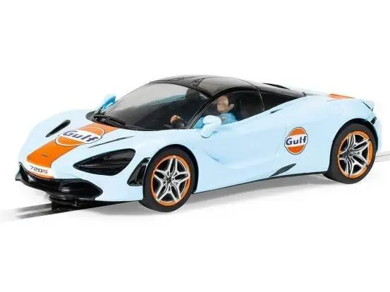 McLaren 720S- Gulf Edition Superslot in Clear Box 1
