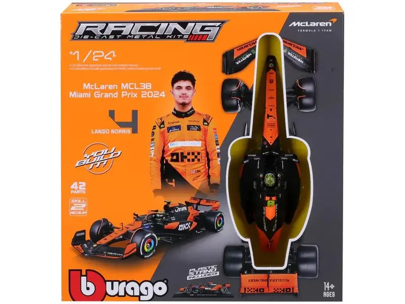 McLaren MCL38 F1 2024 Norris Metal Kit 1