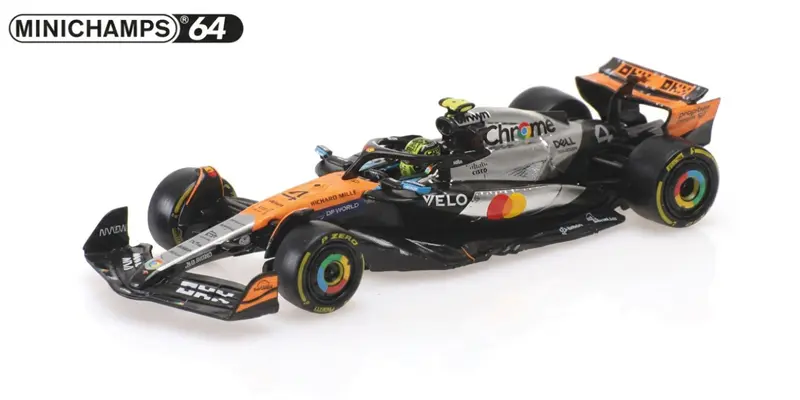 McLAREN MCL39 LANDO NORRIS WINNER BRITISH GP 2025 - 1/64 - Minichamps