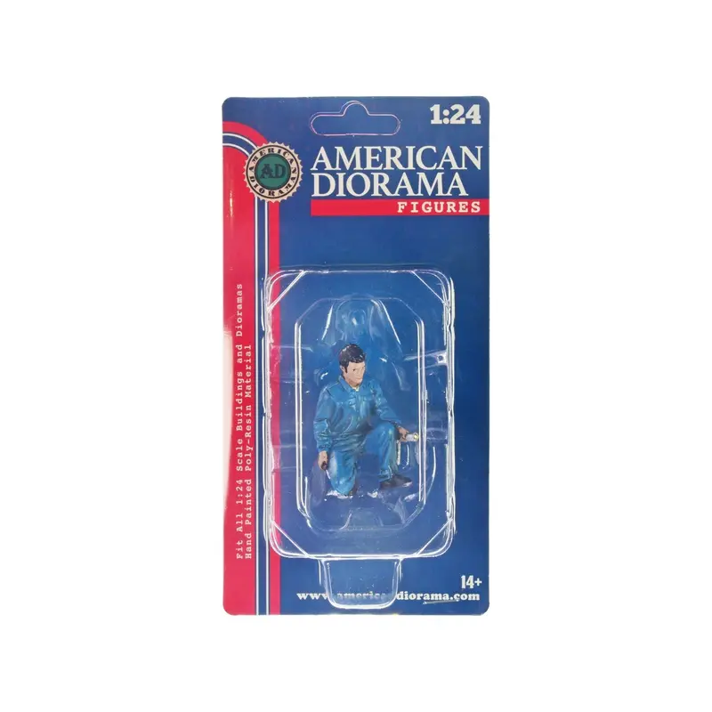 Mechanic Jerry Figurine for 1/24 Scale Models by American Diorama