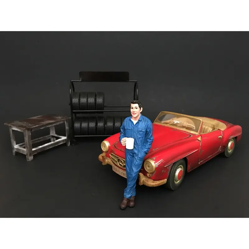 Mechanic Larry Taking Break Figure For 1