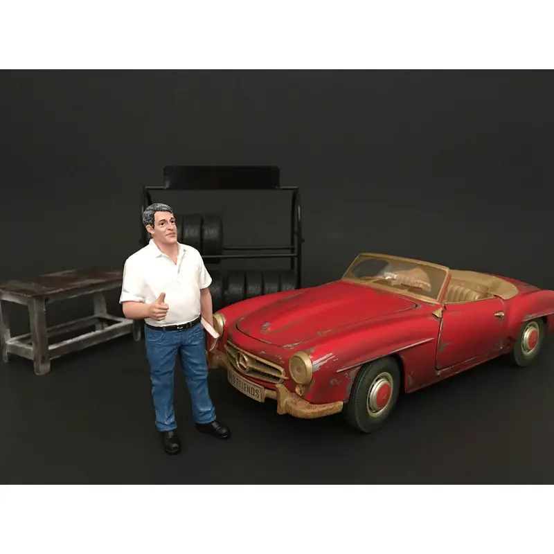 Mechanic Manager Tim Figure For 1
