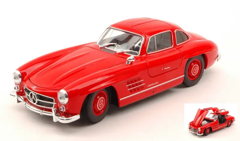 MERCEDES 300 SL 1954 RED 1