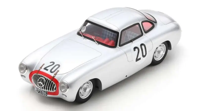 MERCEDES 300 SL N.20 2nd LM 1952 T.HELFRICH-N.NIEDERMAYER 1