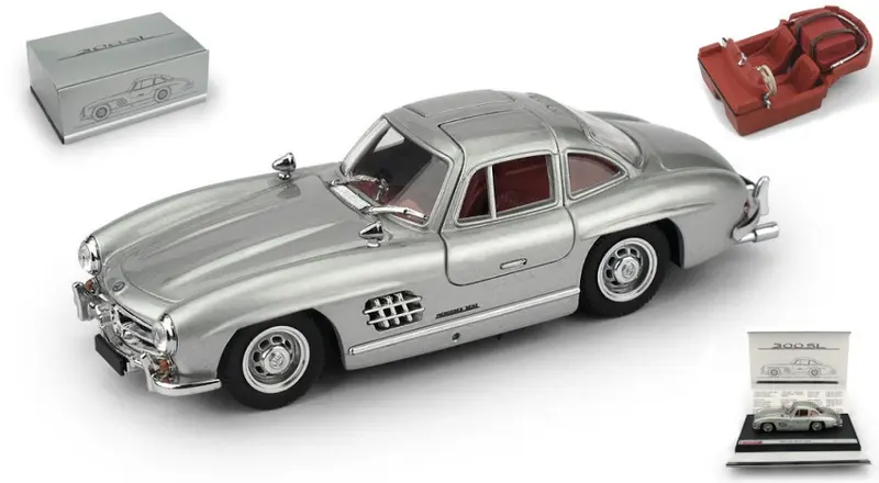 MERCEDES 300SL GULLWING 1954 ALI DI GABBIANO + SET VALIGIE 1