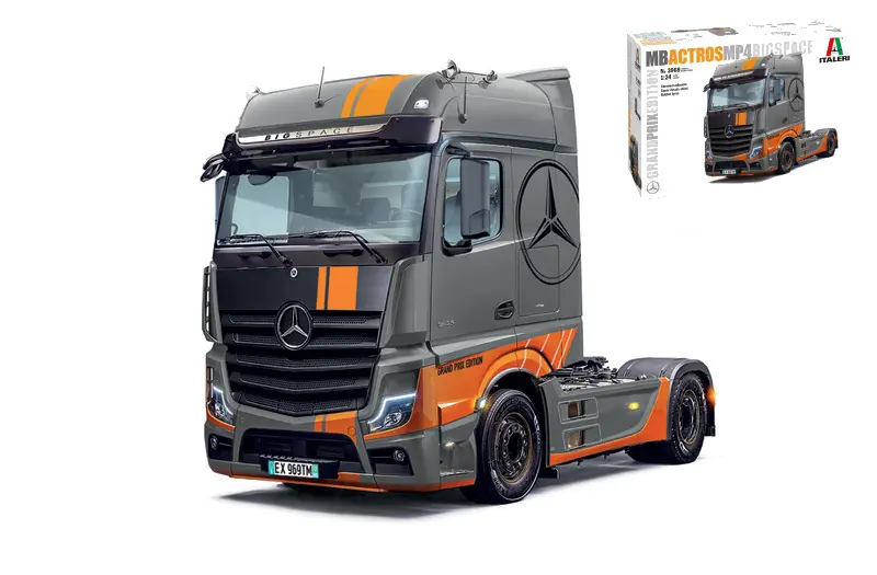 MERCEDES ACTROS MP4 BIG SPACE GRAND PRIX EDITION KIT 1