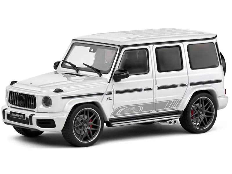 Mercedes-AMG G63 2022 White 1