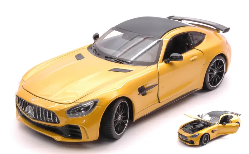 MERCEDES AMG GT R METALLIC YELLOW 1