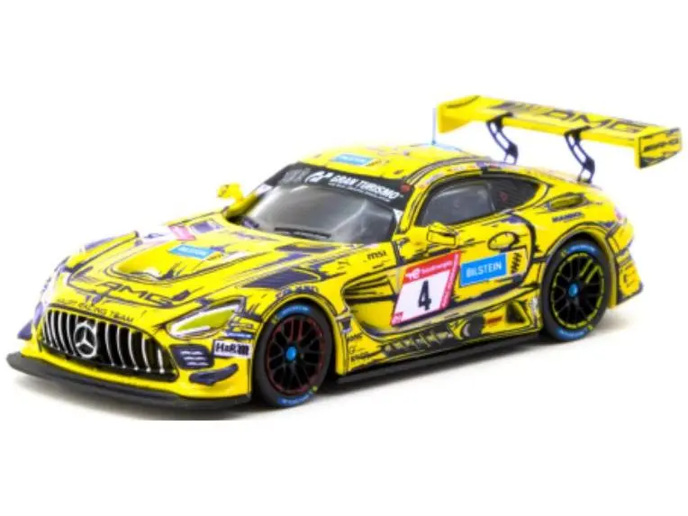 Mercedes-AMG GT3 #4 Ellis/Marciello/Mortara/Stolz Nurburgring 24H 2023  Scale Tarmac Works Diecast Model