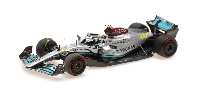 MERCEDES AMG W13 LEWIS HAMILTON 2ND BRAZILIAN GP 2022 - 1/43 - Minichamps