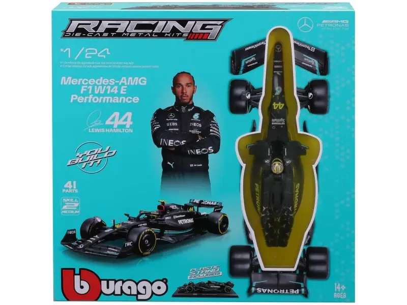 Mercedes-AMG W14 F1 2023 Hamilton Metal Kit 1