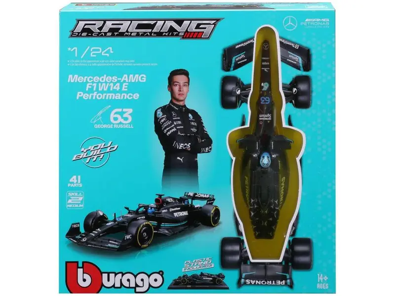 Mercedes-AMG W14 F1 2023 Russell Metal Kit 1