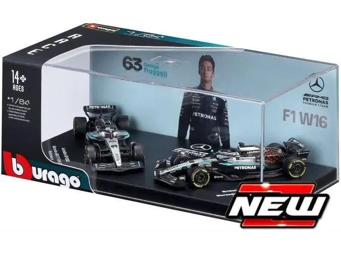 Mercedes-AMG W16 2 Pack Premium #63 F1 2025 George Russell 1