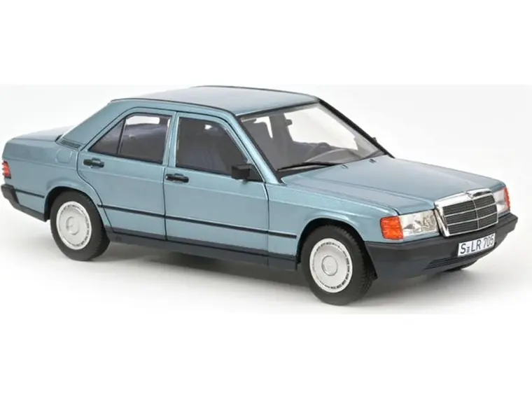 Mercedes-Benz 190 E 1984 light blue 1